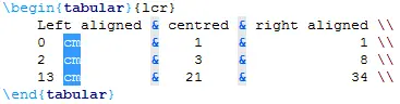 Block Selection