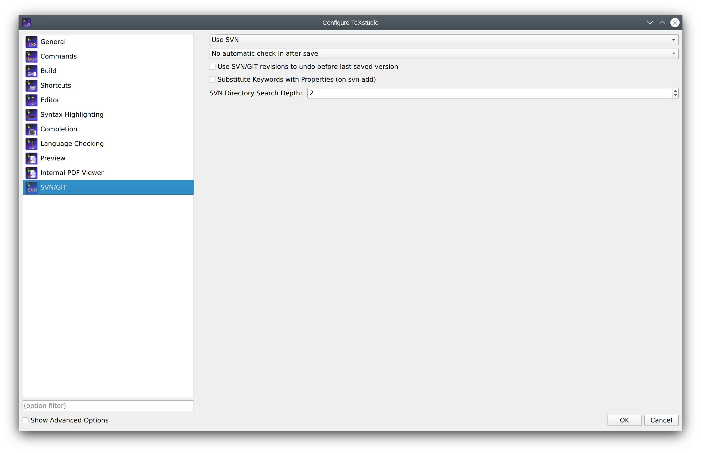 Configure SVN