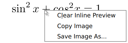 Context on Inline preview